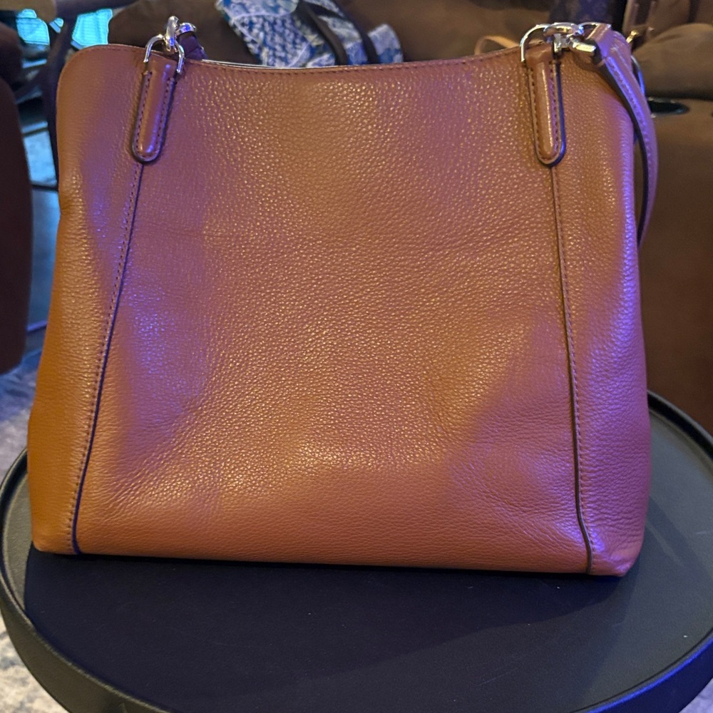 Kate Spade Tan Leather Shoulder Bag - Picture 3 of 6